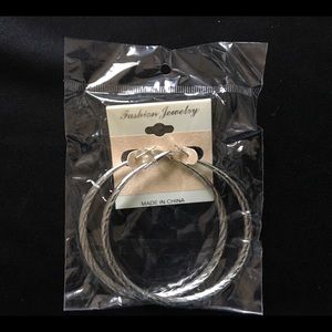 Silver Hoop Earrings